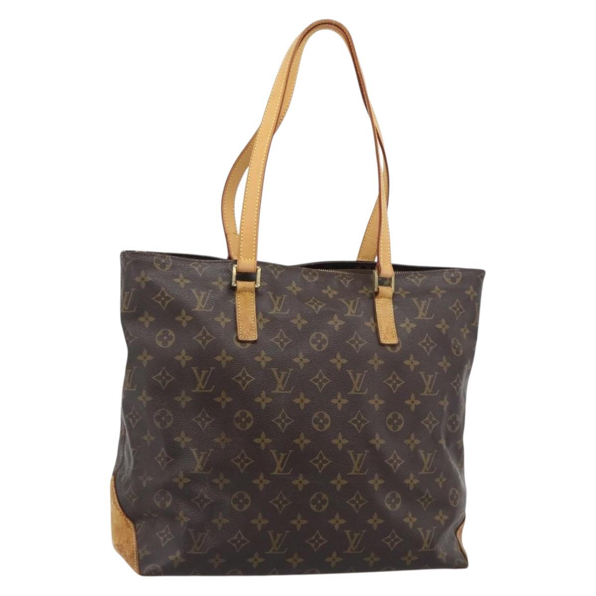 LOUIS VUITTON Monogram Cabas Piano Tote Bag M51148 LV Auth 192926