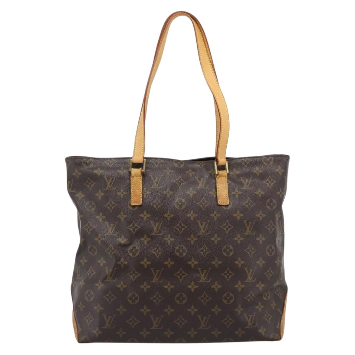 LOUIS VUITTON Monogram Cabas Piano Tote Bag M51148 LV Auth 192926
