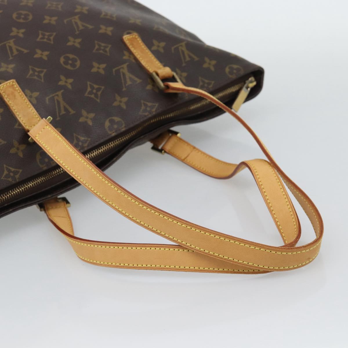 LOUIS VUITTON Monogram Cabas Piano Tote Bag M51148 LV Auth 192926