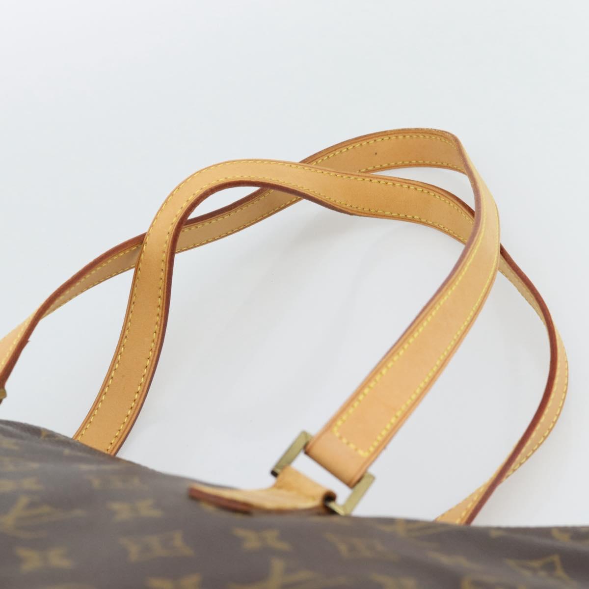 LOUIS VUITTON Monogram Cabas Piano Tote Bag M51148 LV Auth 192926