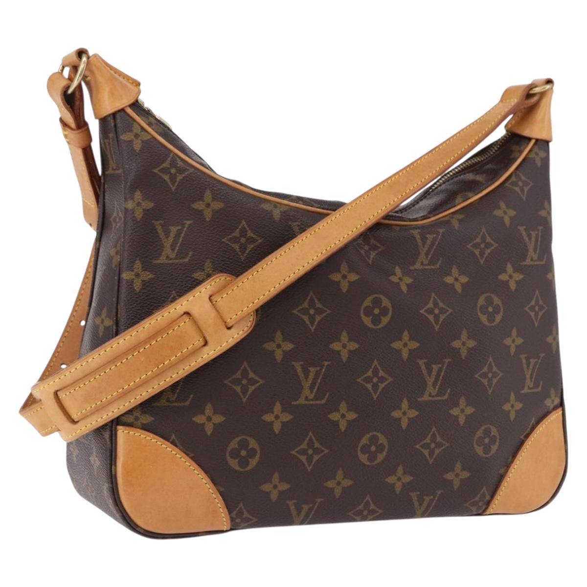 LOUIS VUITTON Monogram Boulogne 30 Shoulder Bag M51265 LV Auth 192929