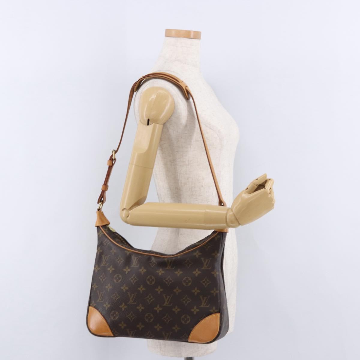 LOUIS VUITTON Monogram Boulogne 30 Shoulder Bag M51265 LV Auth 192929