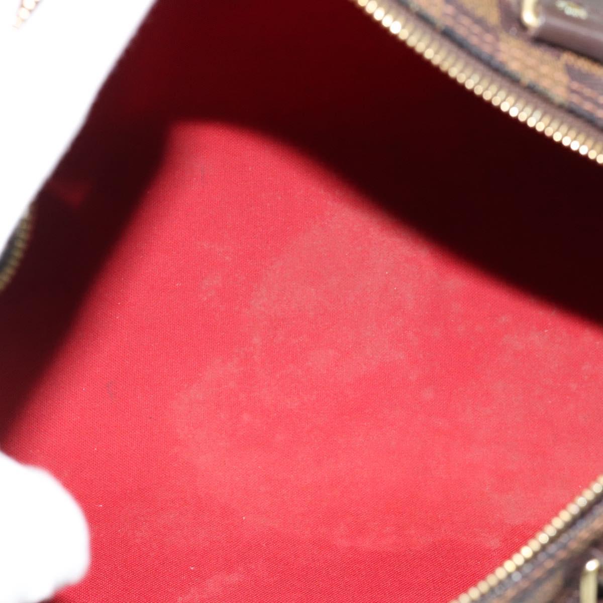 LOUIS VUITTON Damier Ebene Speedy 30 Hand Bag N41364 LV Auth 192930A