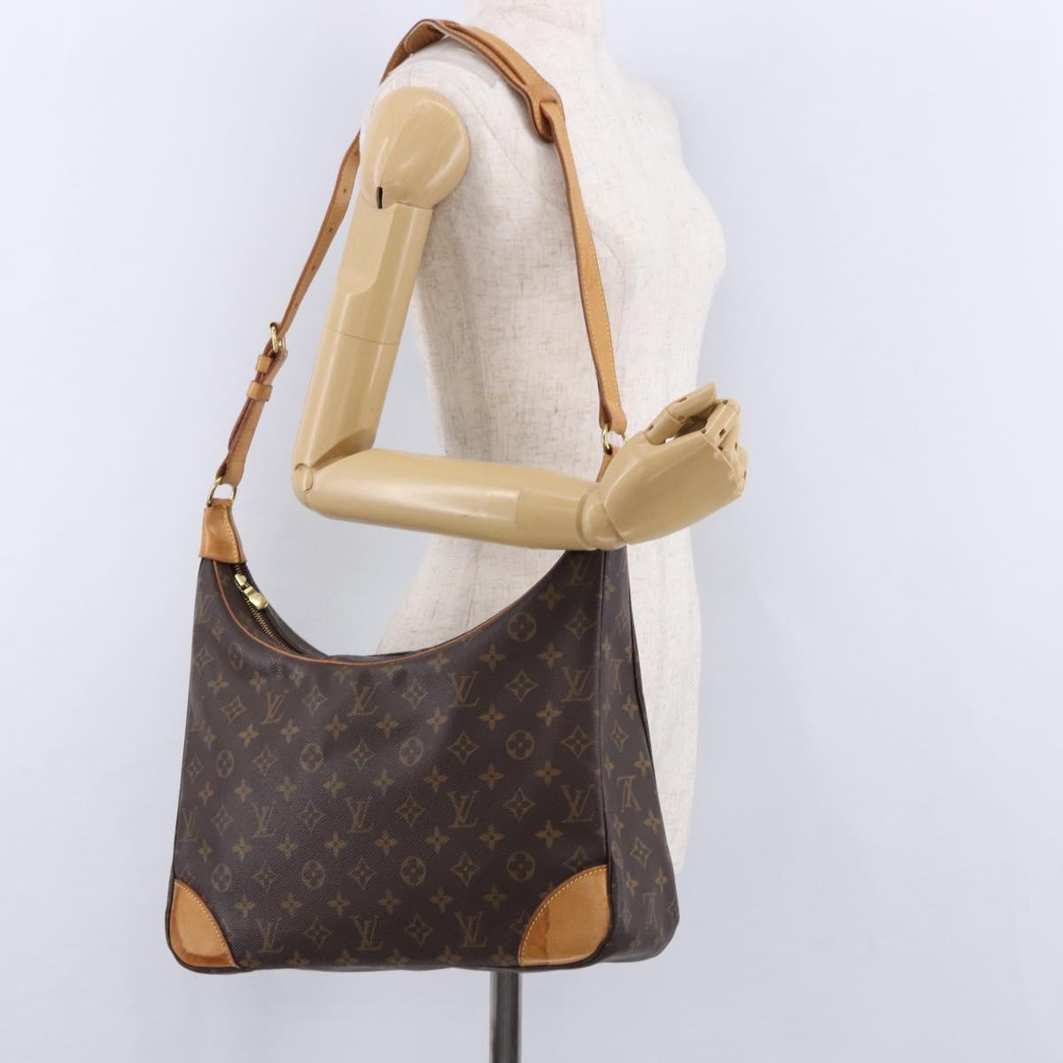 LOUIS VUITTON Monogram Boulogne 35 Shoulder Bag M51260 LV Auth 192932