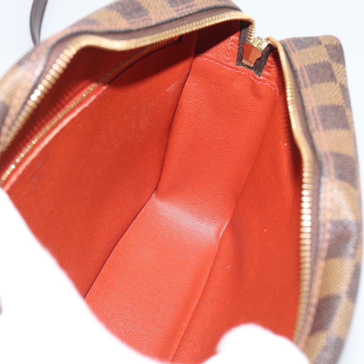 LOUIS VUITTON Damier Ebene Trocadero 27 Shoulder Bag SPO N48085 LV Auth 192937V