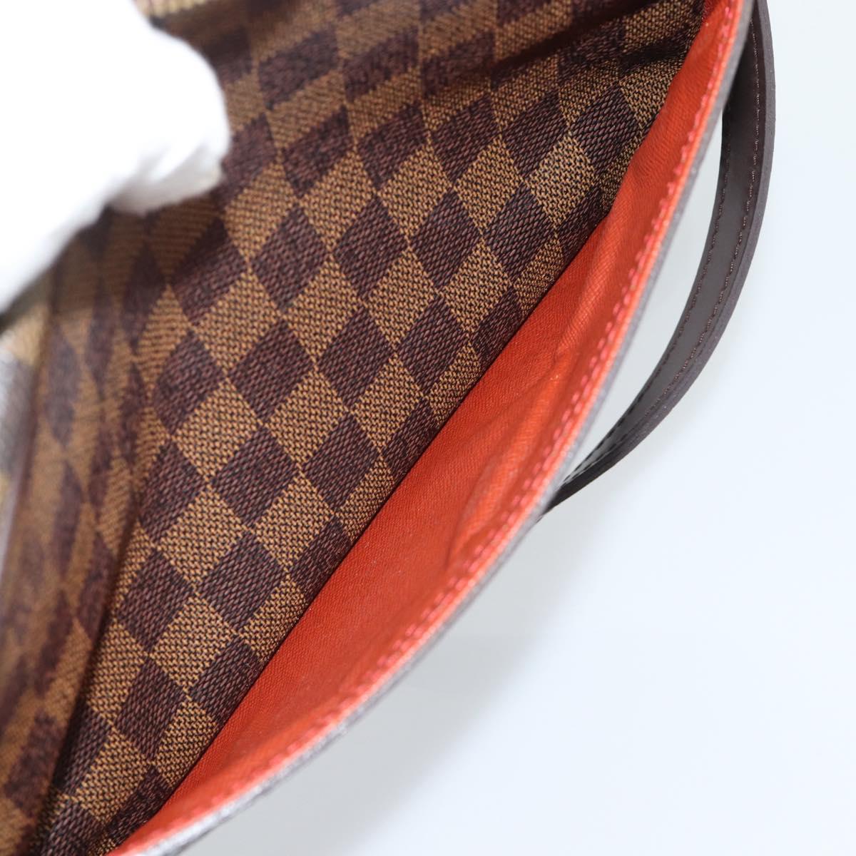 LOUIS VUITTON Damier Ebene Trocadero 27 Shoulder Bag SPO N48085 LV Auth 192937V