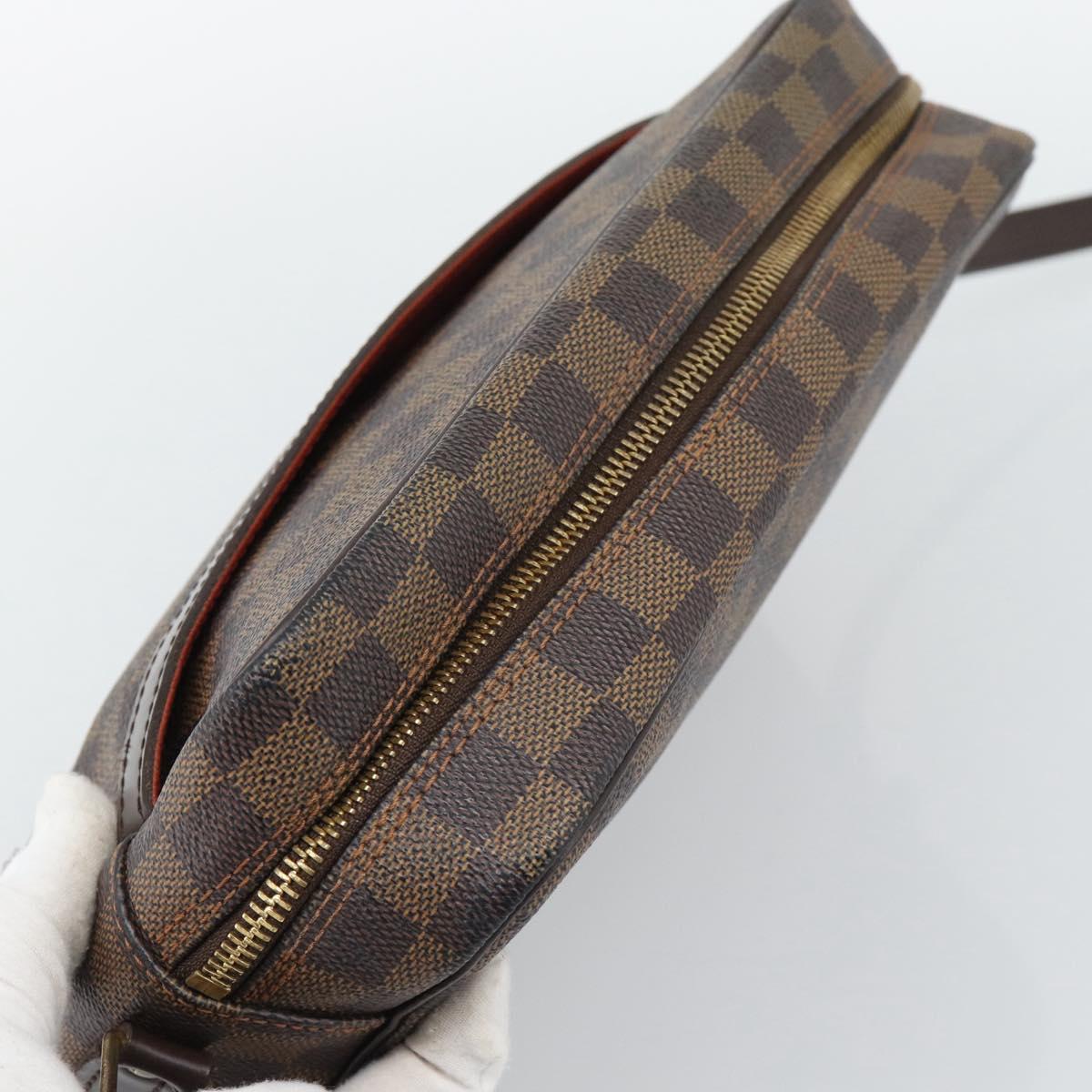 LOUIS VUITTON Damier Ebene Trocadero 27 Shoulder Bag SPO N48085 LV Auth 192937V