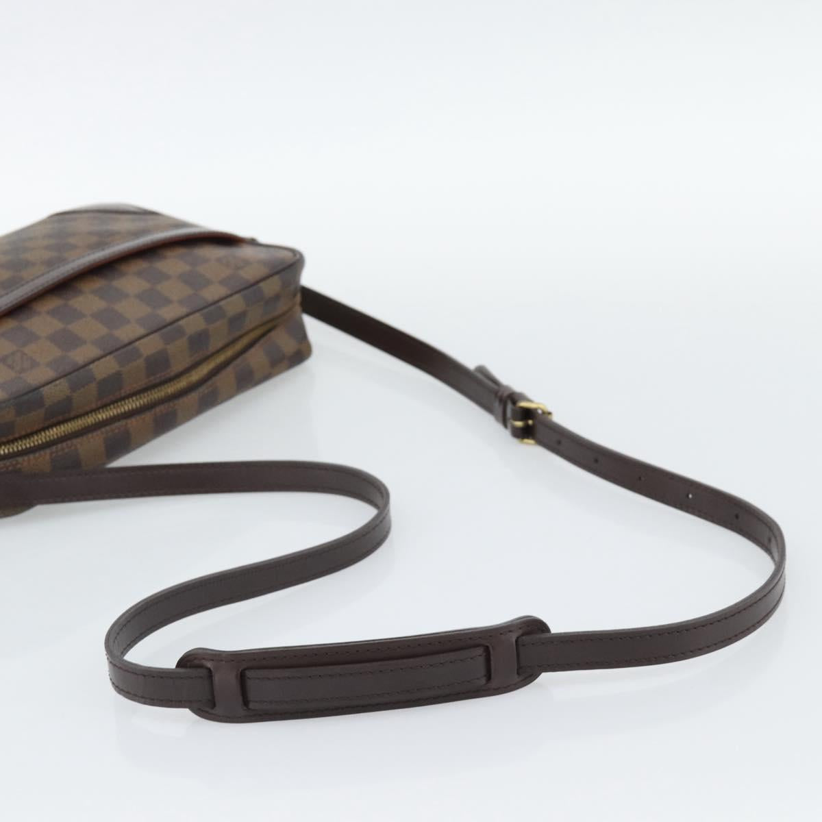 LOUIS VUITTON Damier Ebene Trocadero 27 Shoulder Bag SPO N48085 LV Auth 192937V