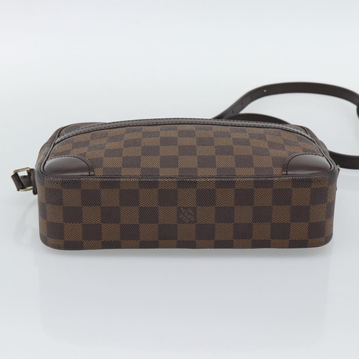 LOUIS VUITTON Damier Ebene Trocadero 27 Shoulder Bag SPO N48085 LV Auth 192937V