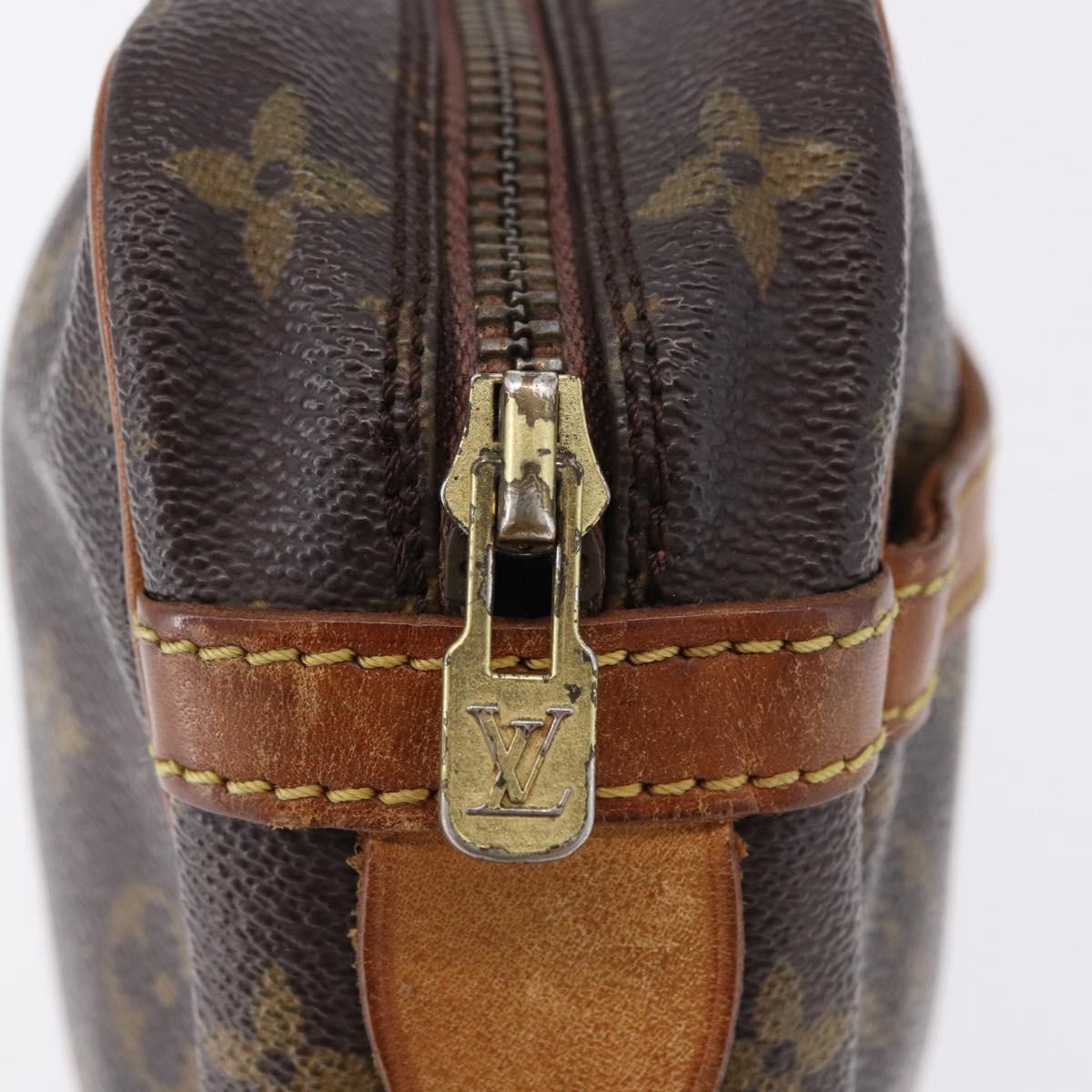 LOUIS VUITTON Monogram Compiegne 28 Clutch Bag M51845 LV Auth 192938
