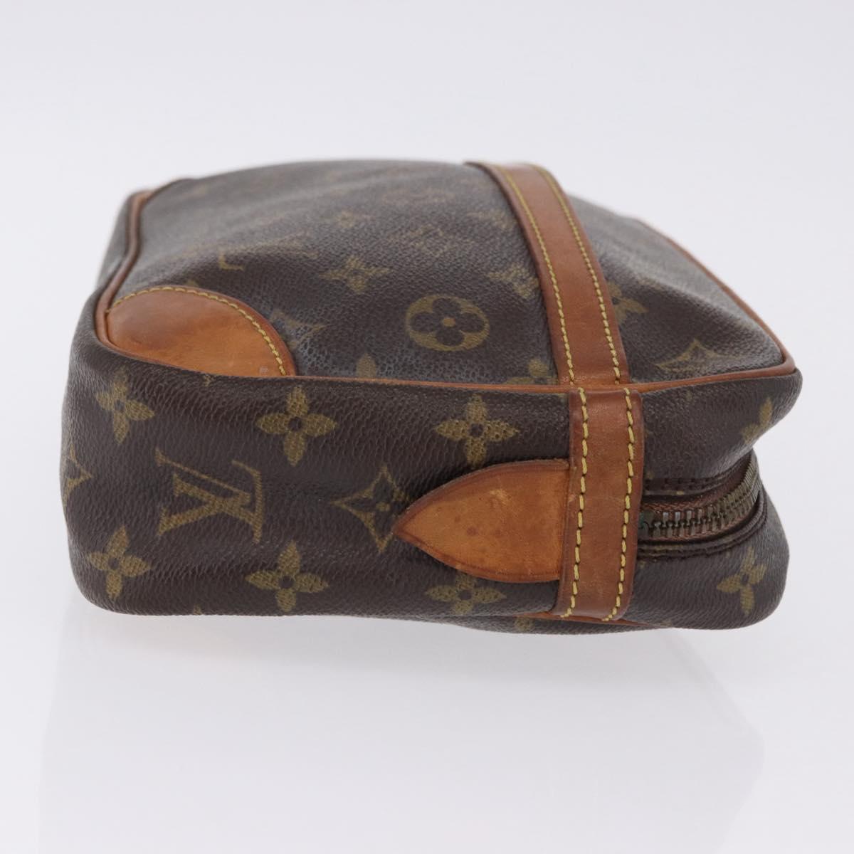 LOUIS VUITTON Monogram Compiegne 28 Clutch Bag M51845 LV Auth 192938