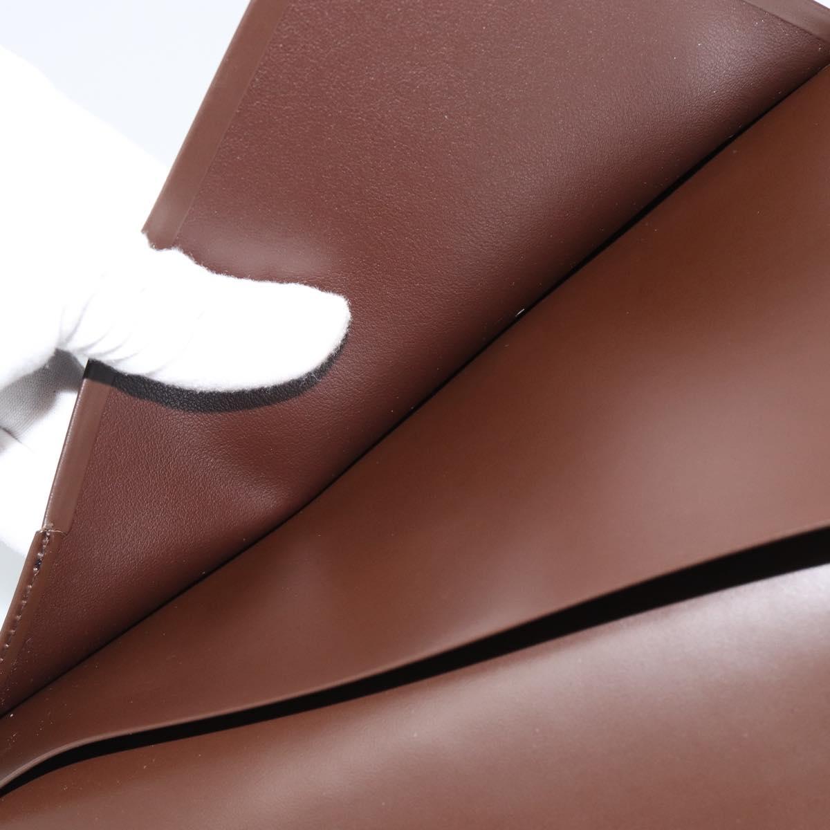 LOUIS VUITTON Epi Agenda GM Day Planner Cover Mocha Brown R2006D LV Auth 192942
