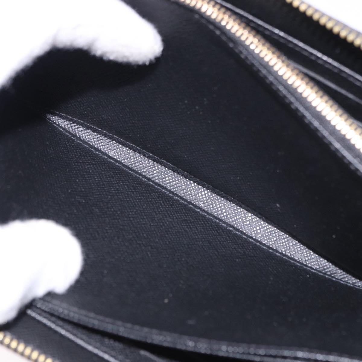 LOUIS VUITTON Monogram Game On Zippy Long Wallet White M57491 LV Auth 192943A