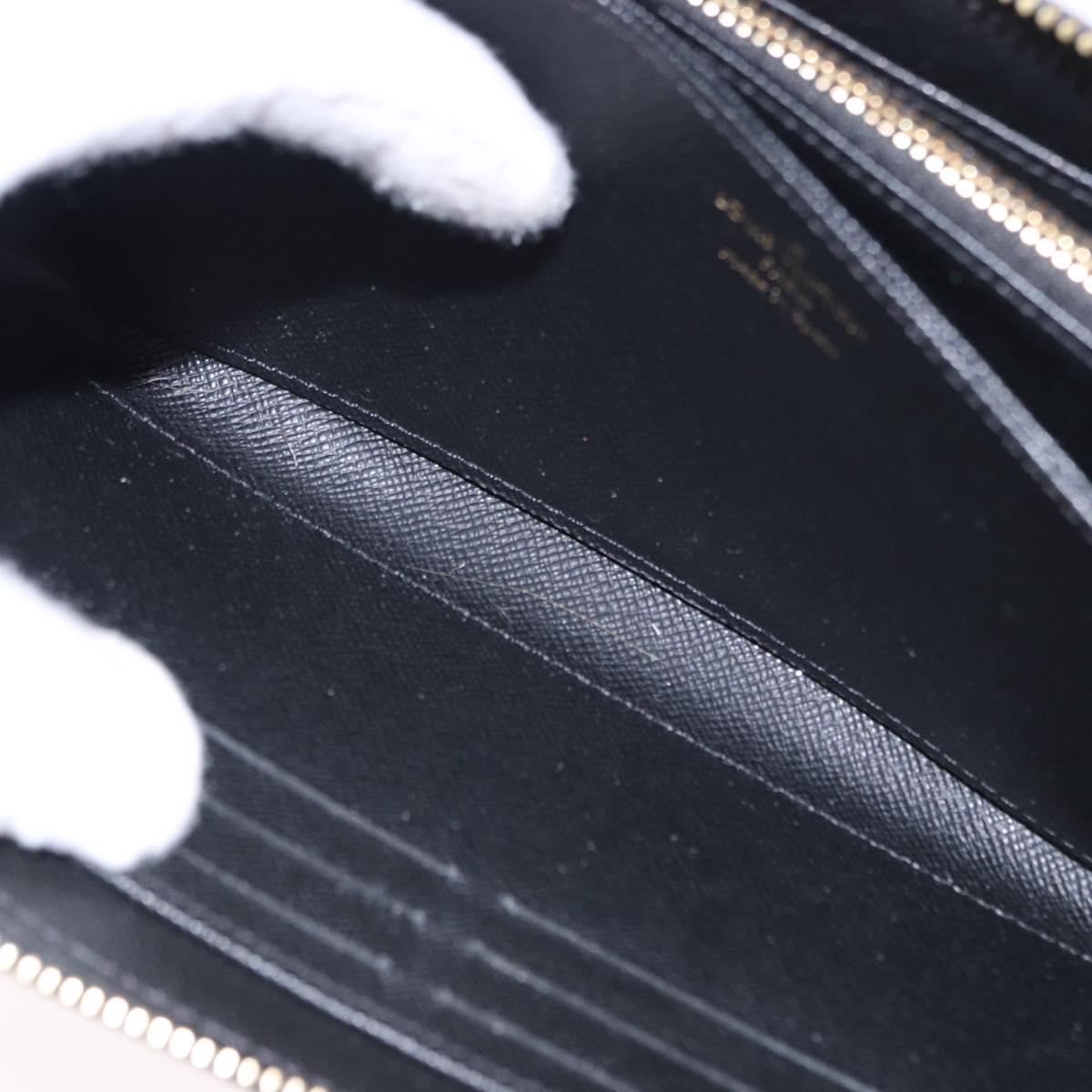 LOUIS VUITTON Monogram Game On Zippy Long Wallet White M57491 LV Auth 192943A