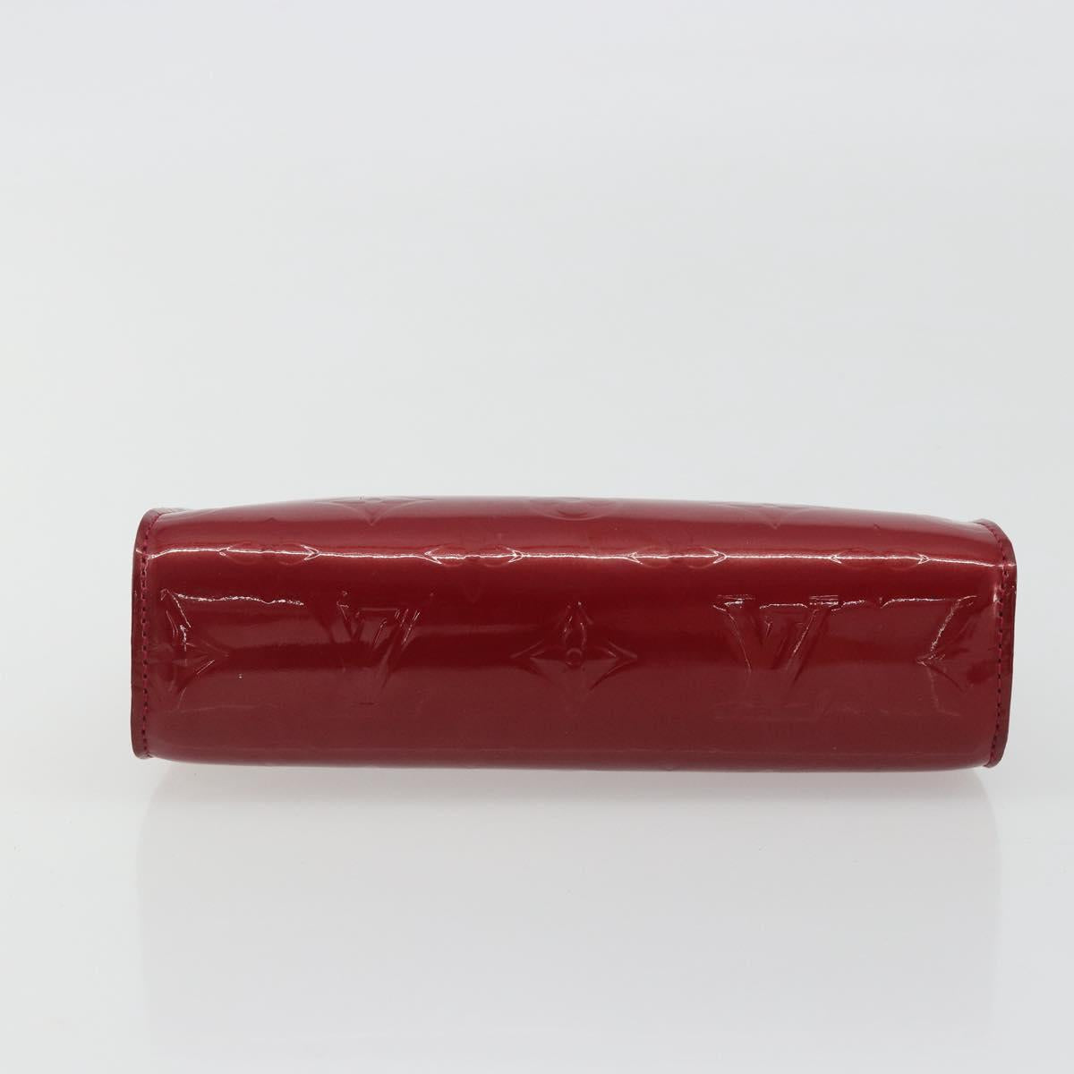 LOUIS VUITTON Monogram Vernis Trousse Cosmetic Pomme D'amour M93568 Auth 192945