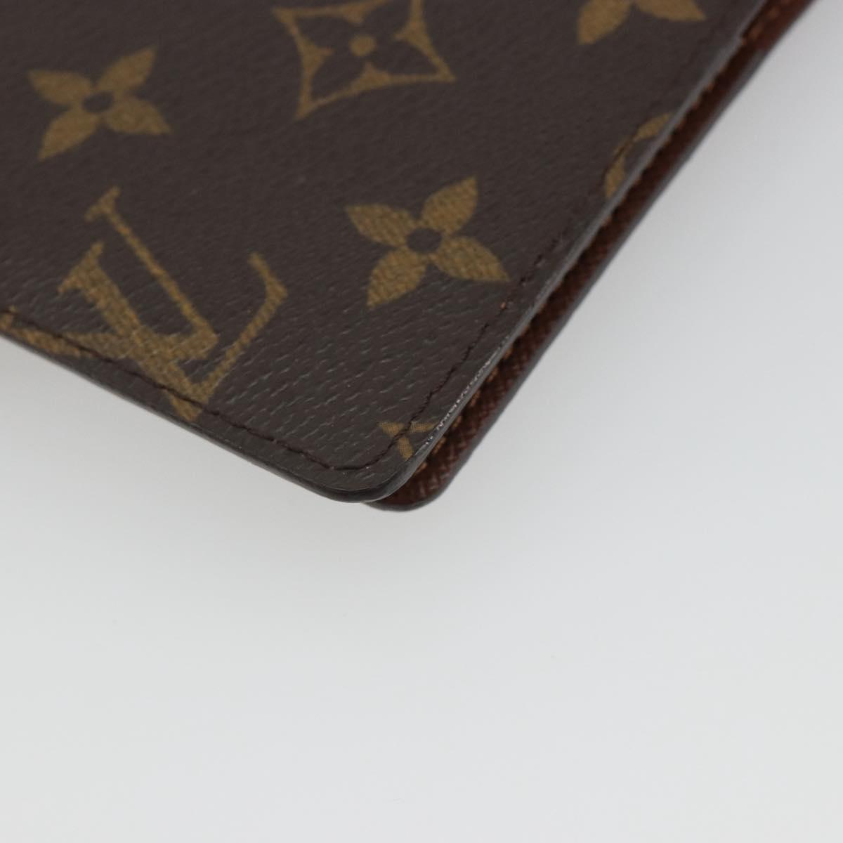 LOUIS VUITTON Monogram Agenda Partonaire PM Day Planner Cover R21029 Auth 192947