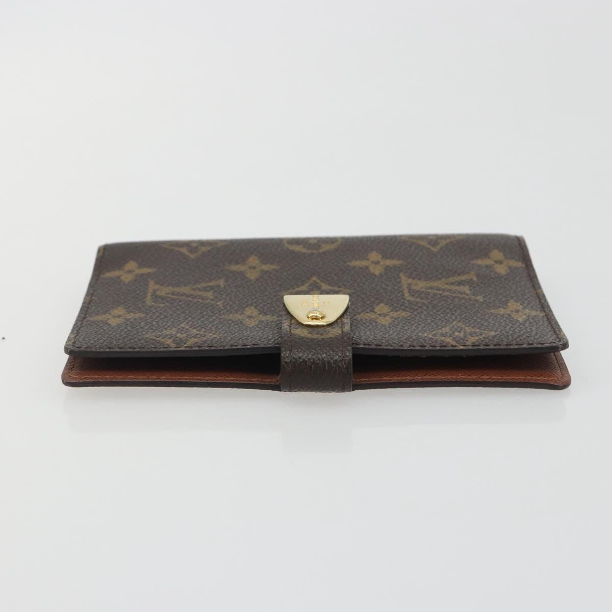LOUIS VUITTON Monogram Agenda Partonaire PM Day Planner Cover R21029 Auth 192947