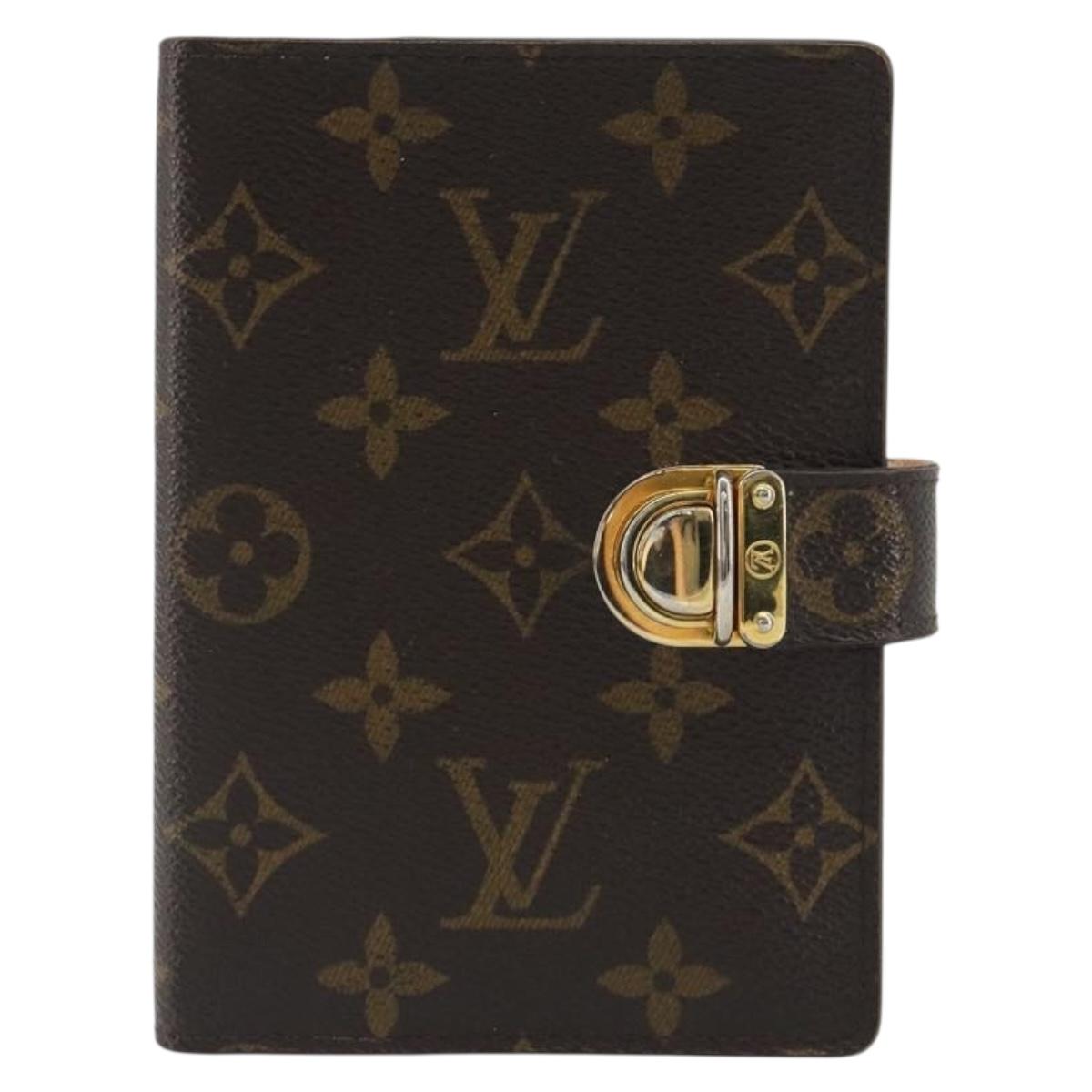 LOUIS VUITTON Monogram Agenda PM Koala Day Planner Cover Pink R21013 Auth 192948