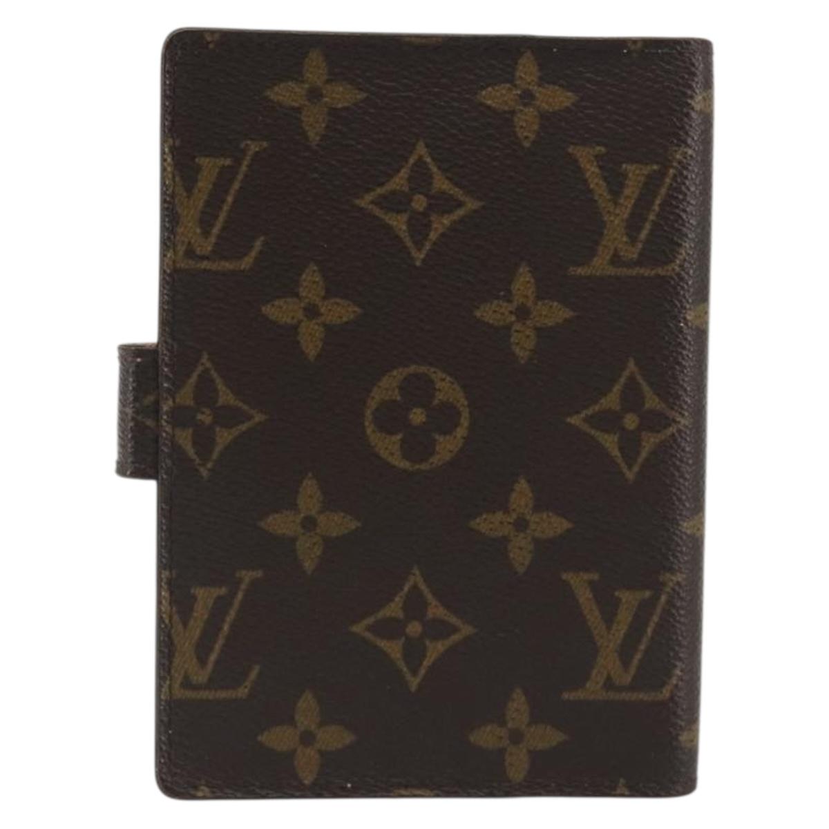 LOUIS VUITTON Monogram Agenda PM Koala Day Planner Cover Pink R21013 Auth 192948