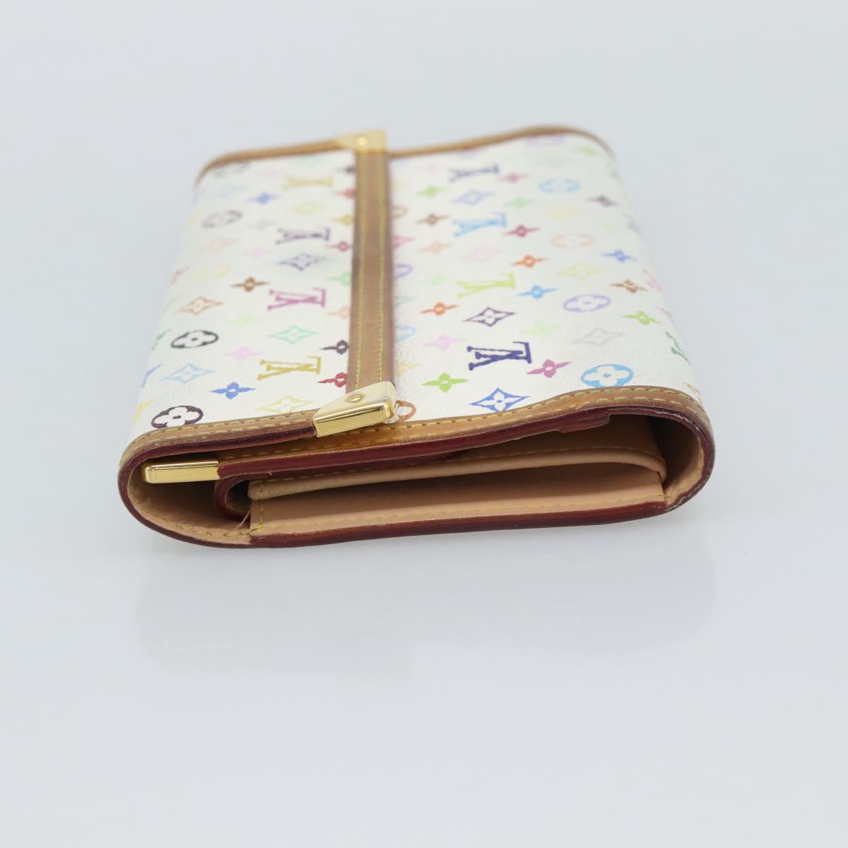 LOUIS VUITTON Monogram Multicolor Porte Tresor International M92659 Auth 192950