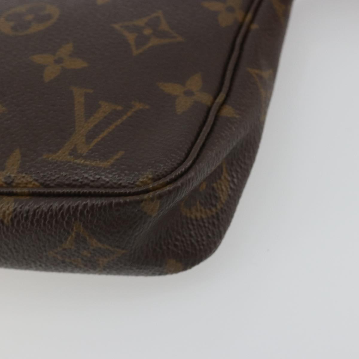LOUIS VUITTON Monogram Pochette Accessoires Pouch M51980 LV Auth 192971