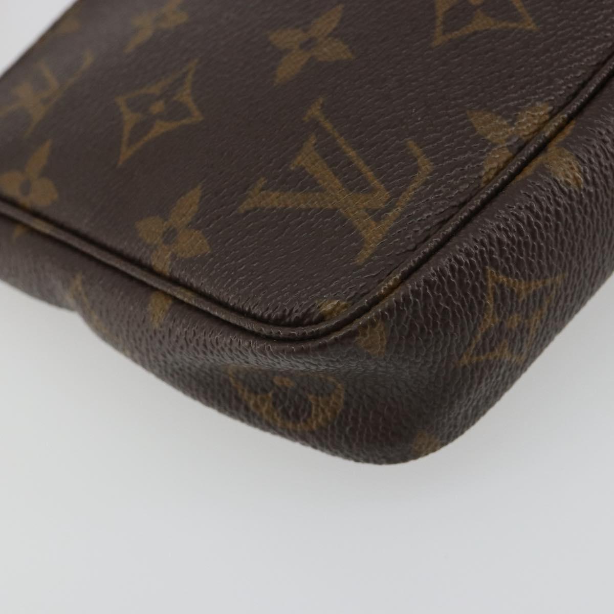 LOUIS VUITTON Monogram Pochette Accessoires Pouch M51980 LV Auth 192971