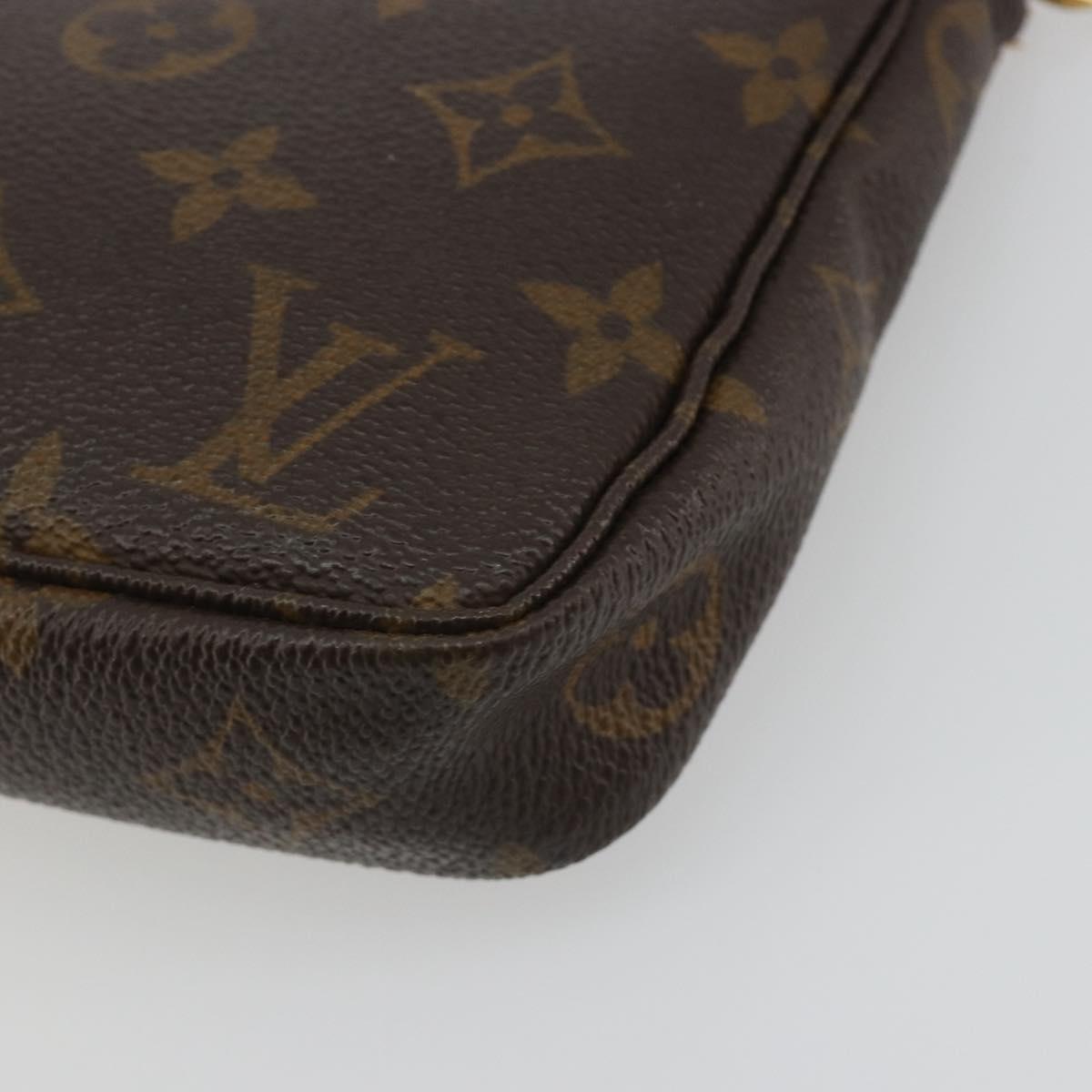 LOUIS VUITTON Monogram Pochette Accessoires Pouch M51980 LV Auth 192971