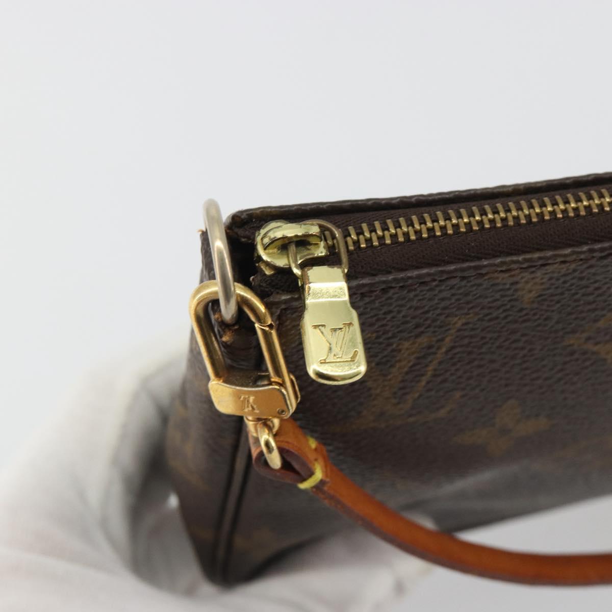LOUIS VUITTON Monogram Pochette Accessoires Pouch M51980 LV Auth 192971