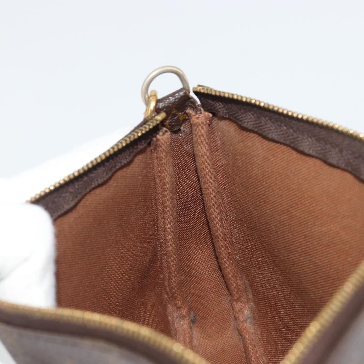 LOUIS VUITTON Monogram Pochette Accessoires Pouch M51980 LV Auth 192971