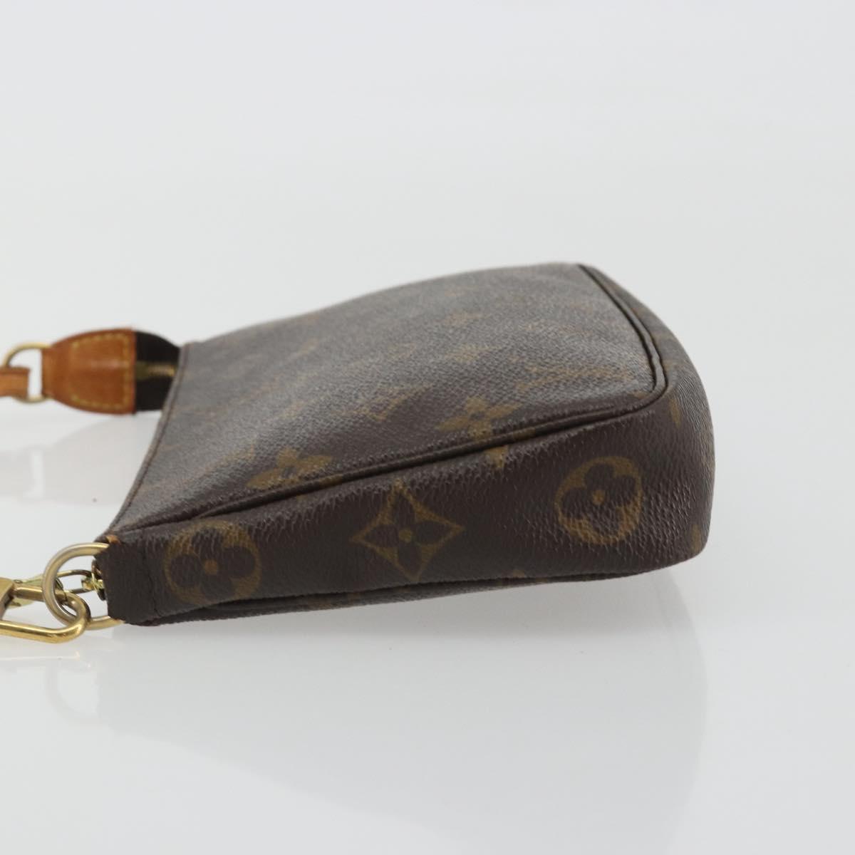 LOUIS VUITTON Monogram Pochette Accessoires Pouch M51980 LV Auth 192971