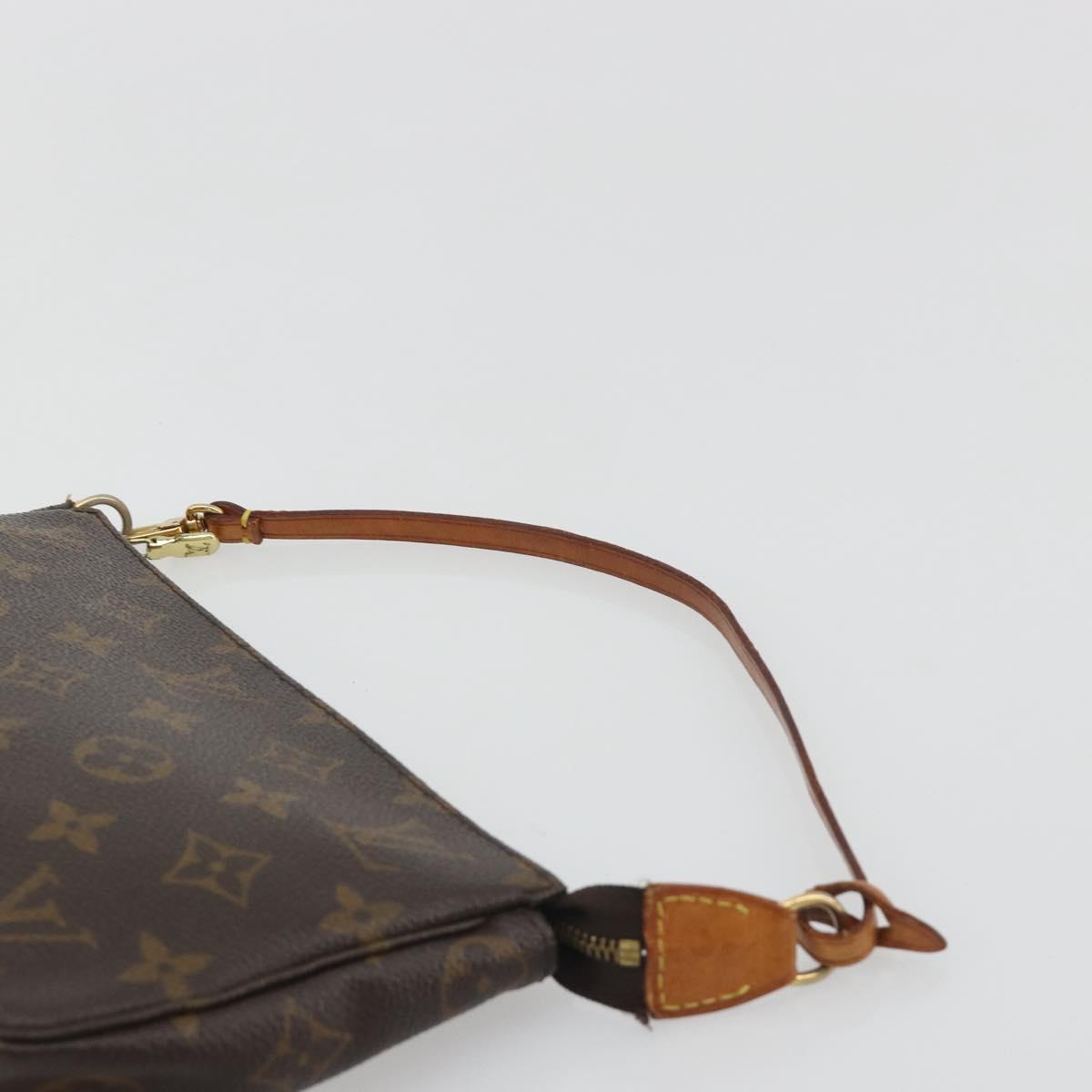LOUIS VUITTON Monogram Pochette Accessoires Pouch M51980 LV Auth 192971