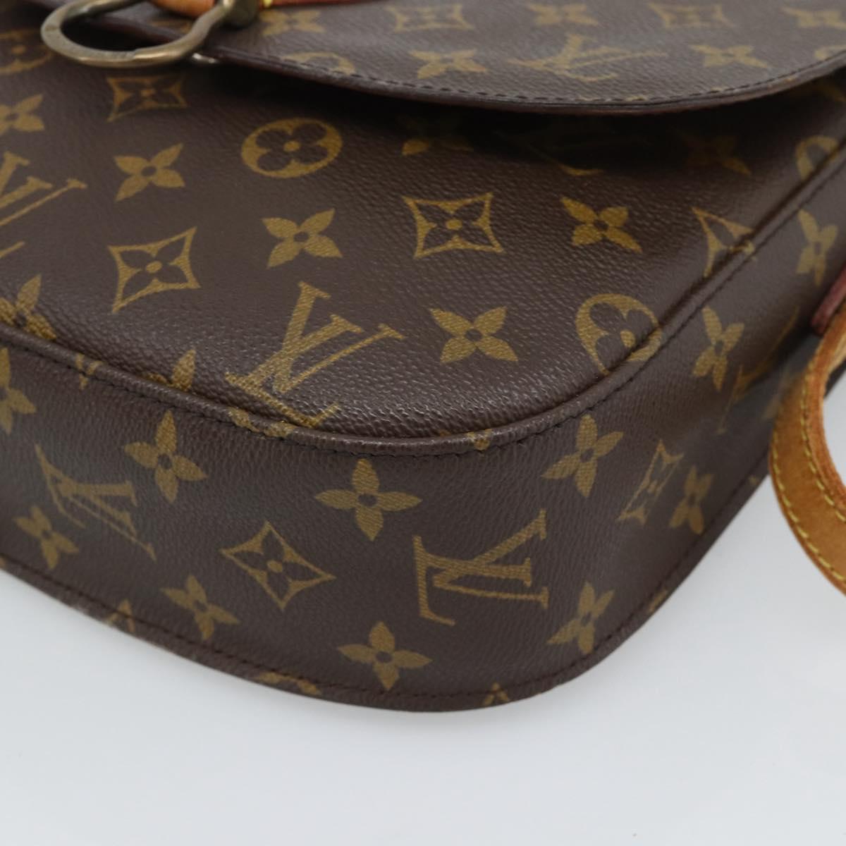 LOUIS VUITTON Monogram Saint Cloud GM Shoulder Bag M51242 LV Auth 192972