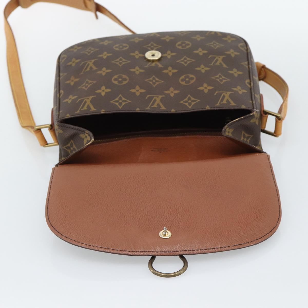 LOUIS VUITTON Monogram Saint Cloud GM Shoulder Bag M51242 LV Auth 192972