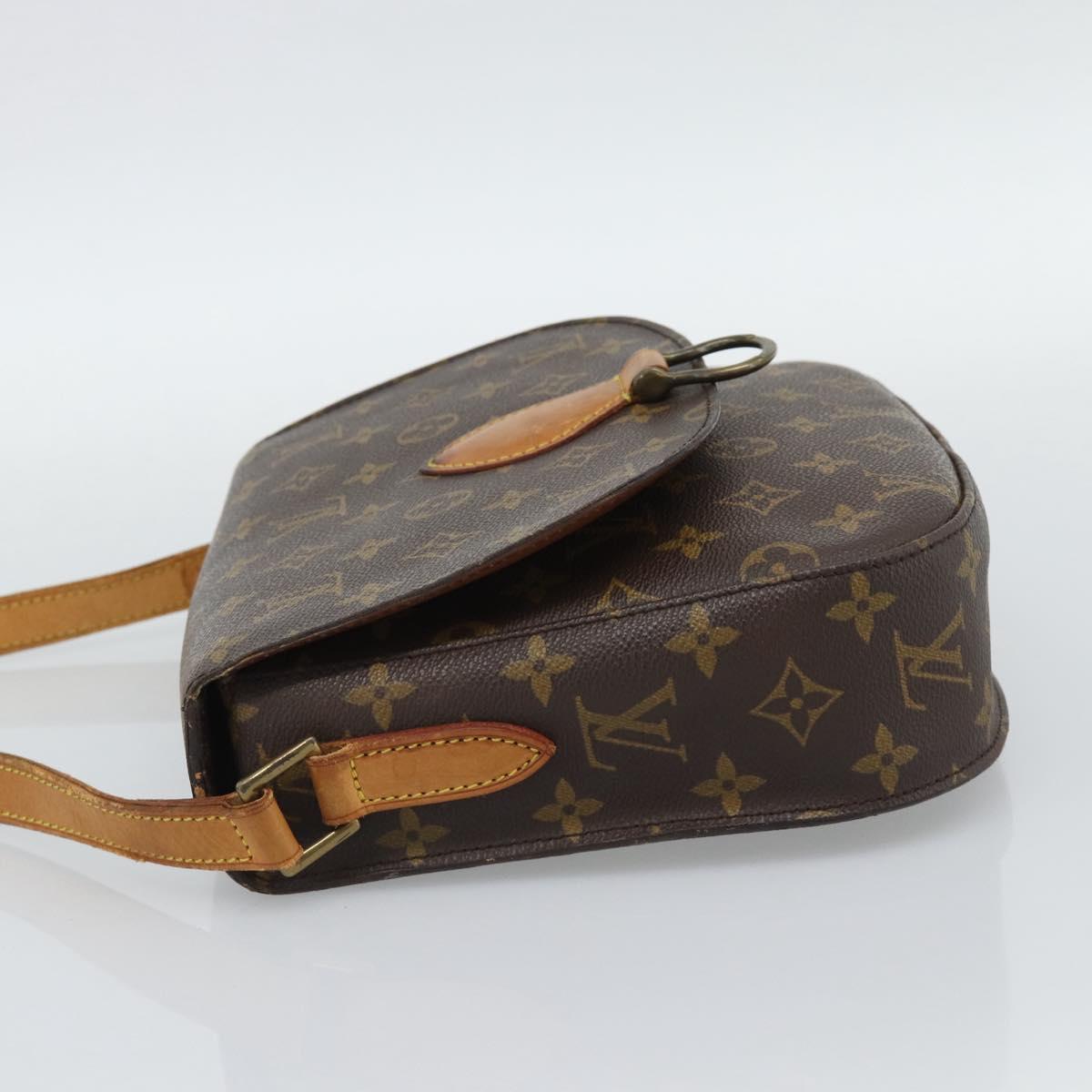 LOUIS VUITTON Monogram Saint Cloud GM Shoulder Bag M51242 LV Auth 192972