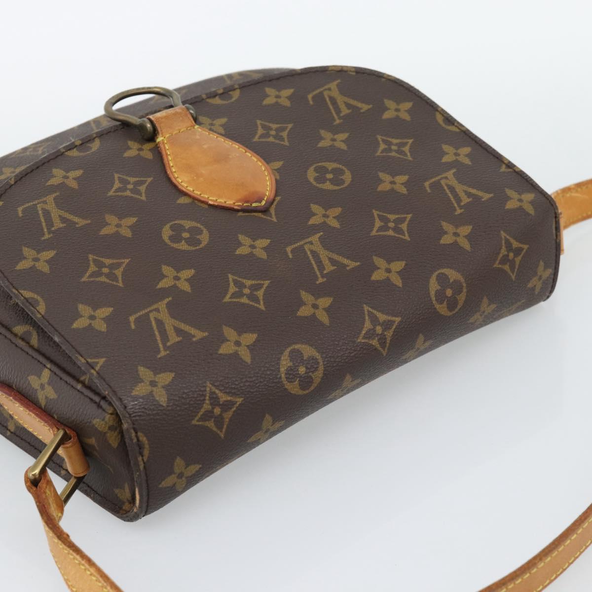 LOUIS VUITTON Monogram Saint Cloud GM Shoulder Bag M51242 LV Auth 192972