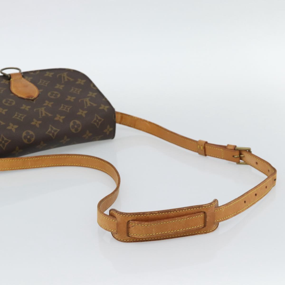 LOUIS VUITTON Monogram Saint Cloud GM Shoulder Bag M51242 LV Auth 192972