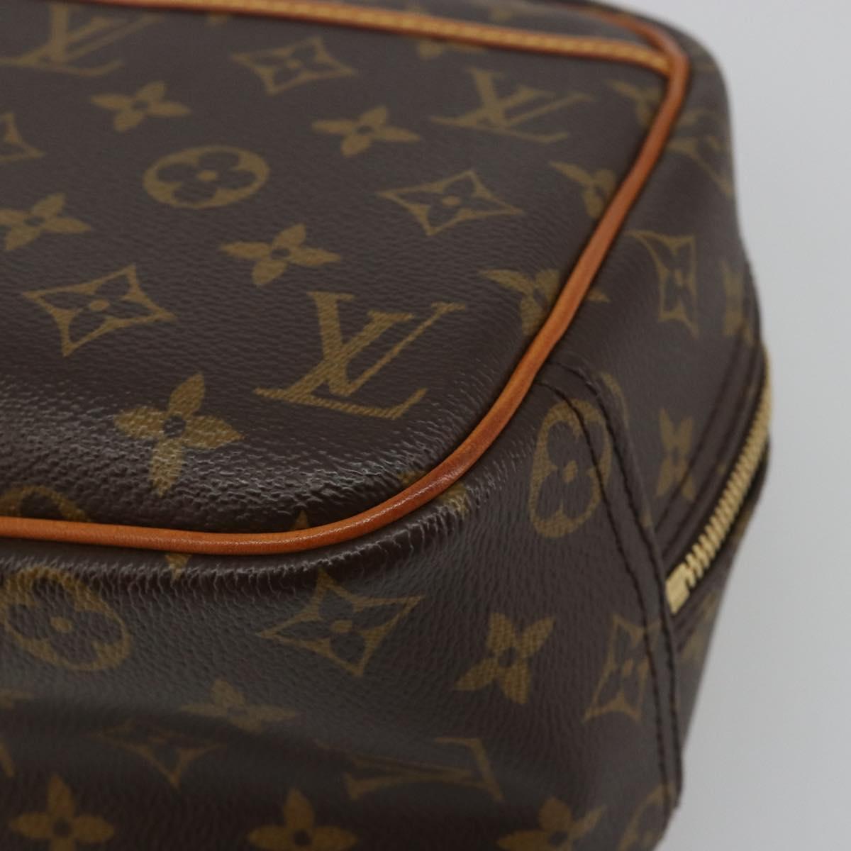 LOUIS VUITTON Monogram Trouville Hand Bag M42228 LV Auth 192973V