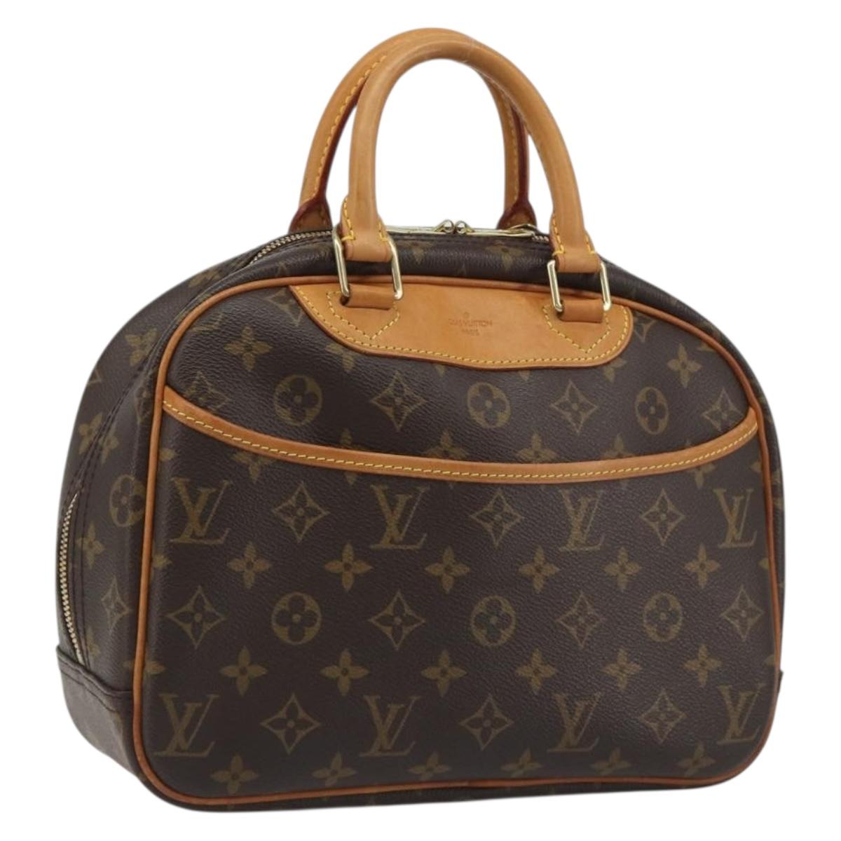 LOUIS VUITTON Monogram Trouville Hand Bag M42228 LV Auth 192973V