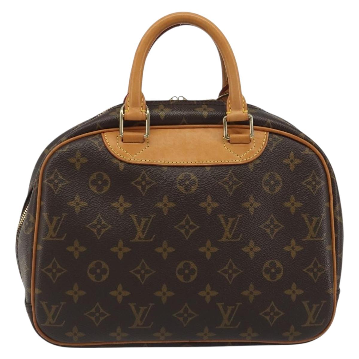 LOUIS VUITTON Monogram Trouville Hand Bag M42228 LV Auth 192973V