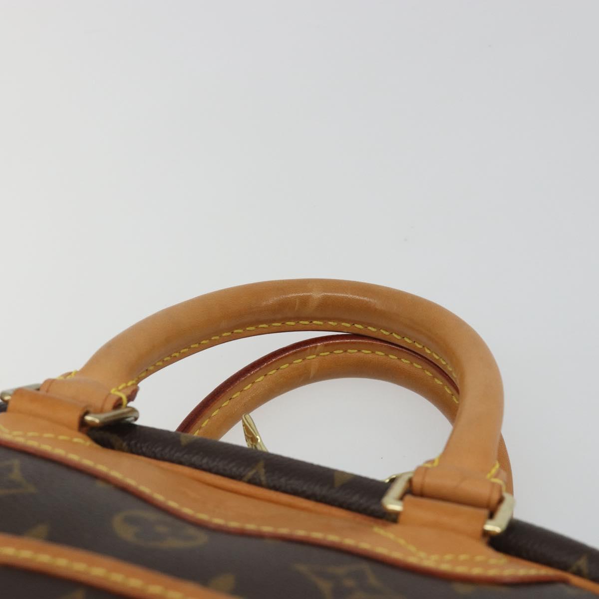 LOUIS VUITTON Monogram Trouville Hand Bag M42228 LV Auth 192973V