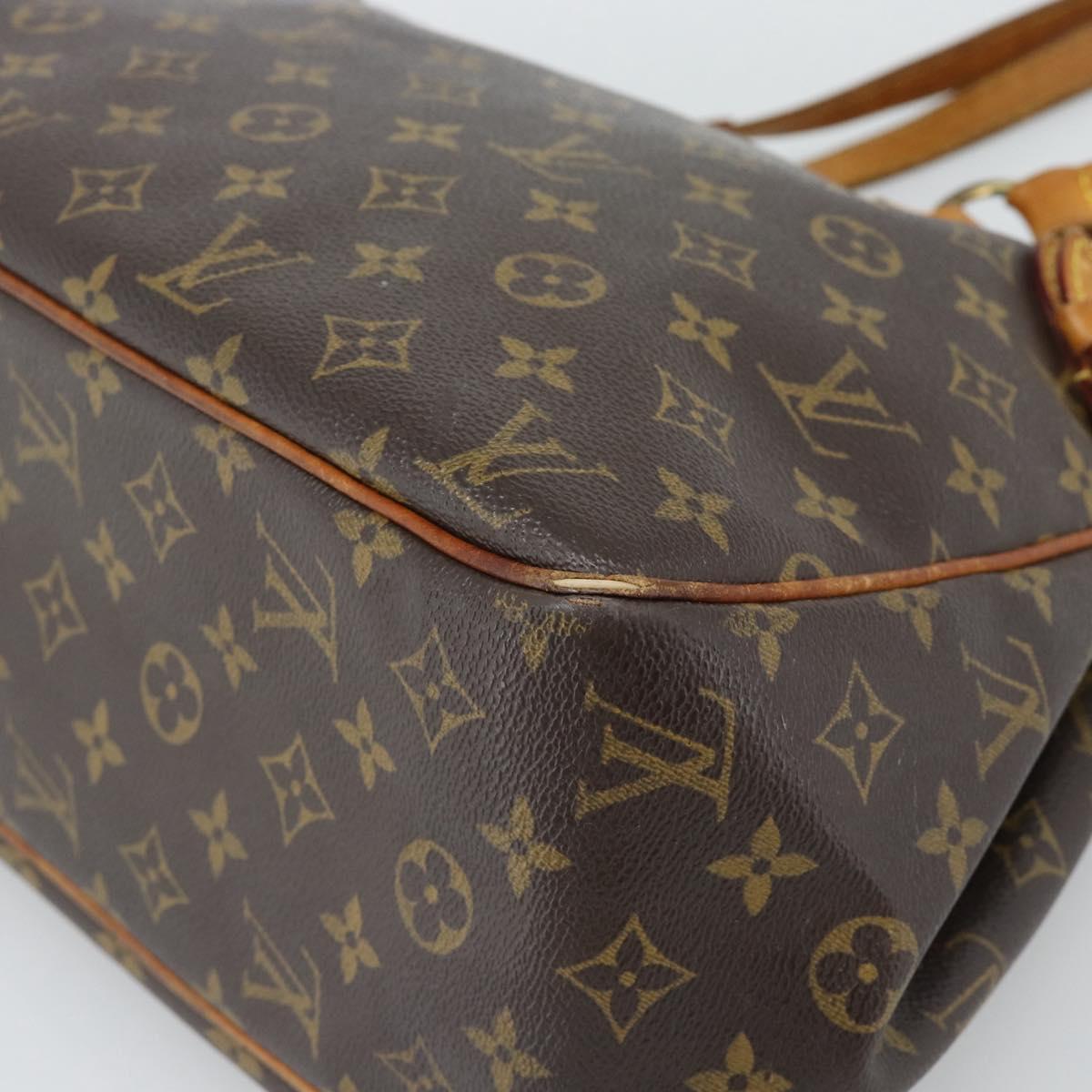 LOUIS VUITTON Monogram Batignolles Horizontal Tote Bag M51154 LV Auth 192975