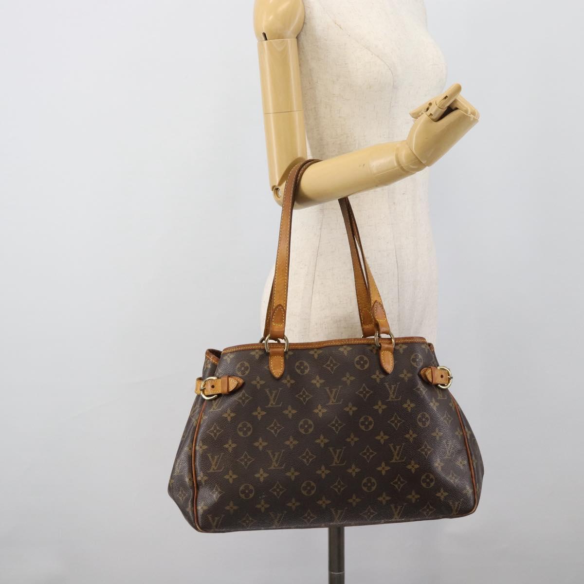 LOUIS VUITTON Monogram Batignolles Horizontal Tote Bag M51154 LV Auth 192975