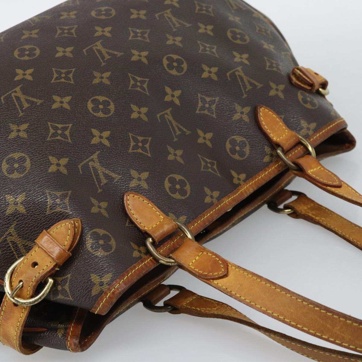 LOUIS VUITTON Monogram Batignolles Horizontal Tote Bag M51154 LV Auth 192975