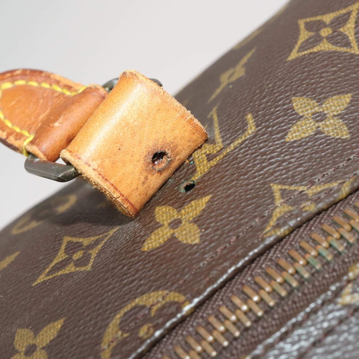 LOUIS VUITTON Monogram Keepall Bandouliere 55 Boston Bag M41414 LV Auth 192976
