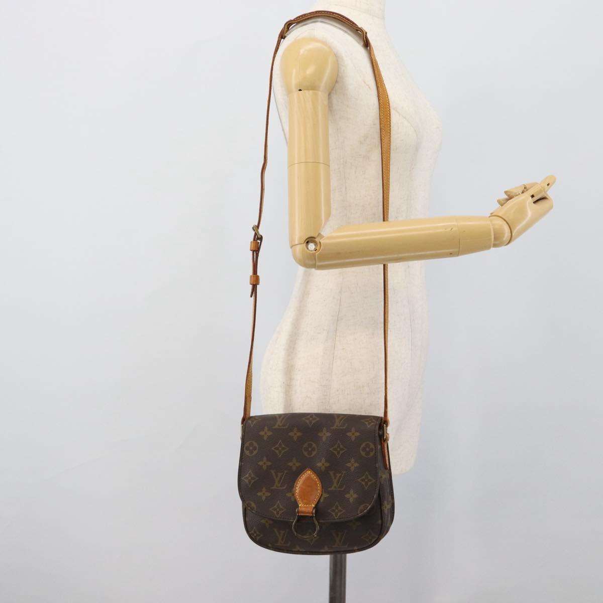 LOUIS VUITTON Monogram Saint Cloud MM Shoulder Bag M51243 LV Auth 192977