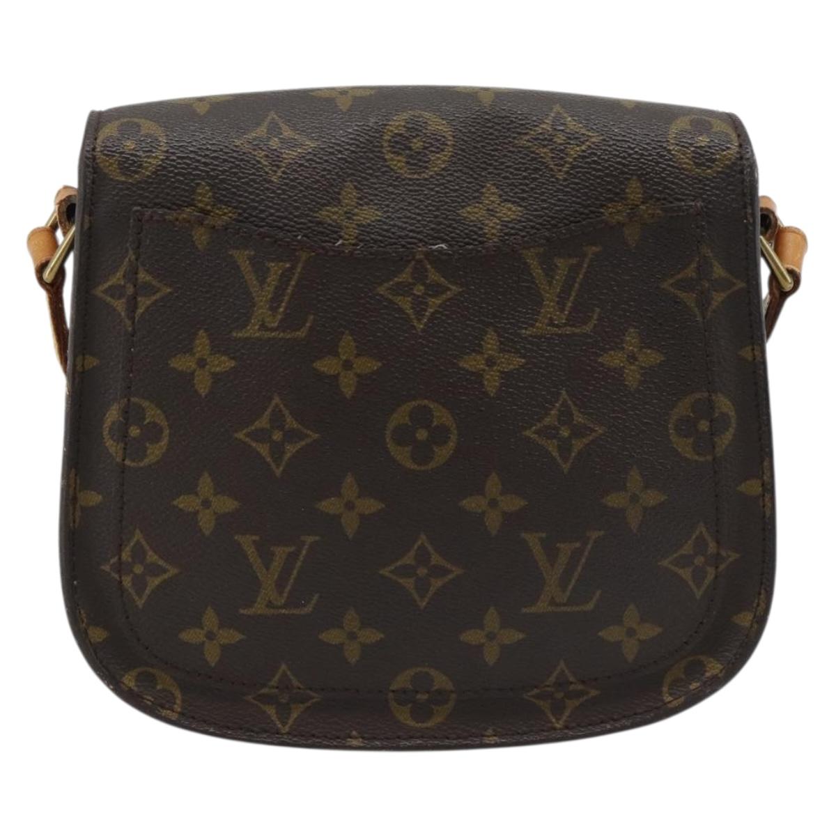 LOUIS VUITTON Monogram Saint Cloud MM Shoulder Bag M51243 LV Auth 192977