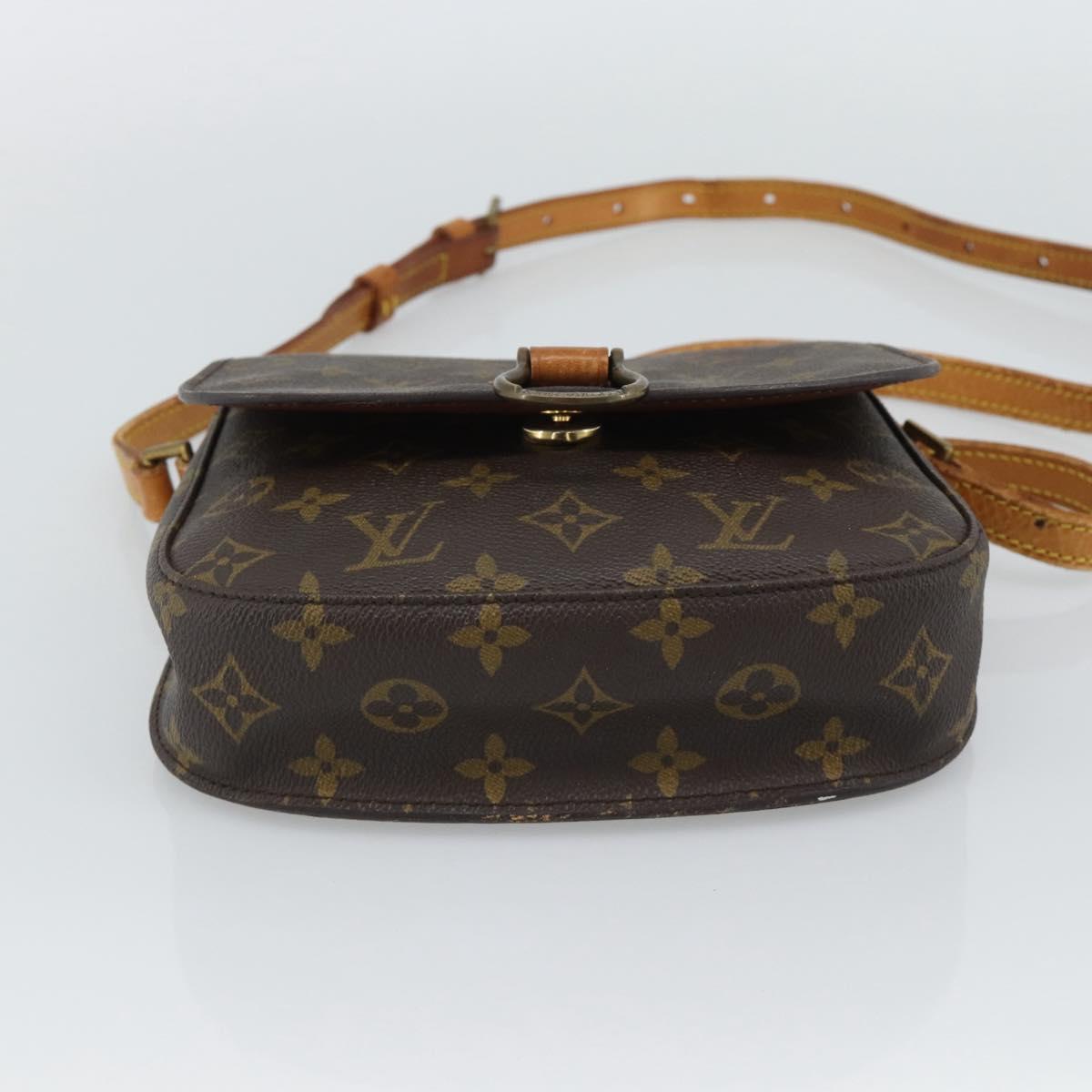 LOUIS VUITTON Monogram Saint Cloud MM Shoulder Bag M51243 LV Auth 192977