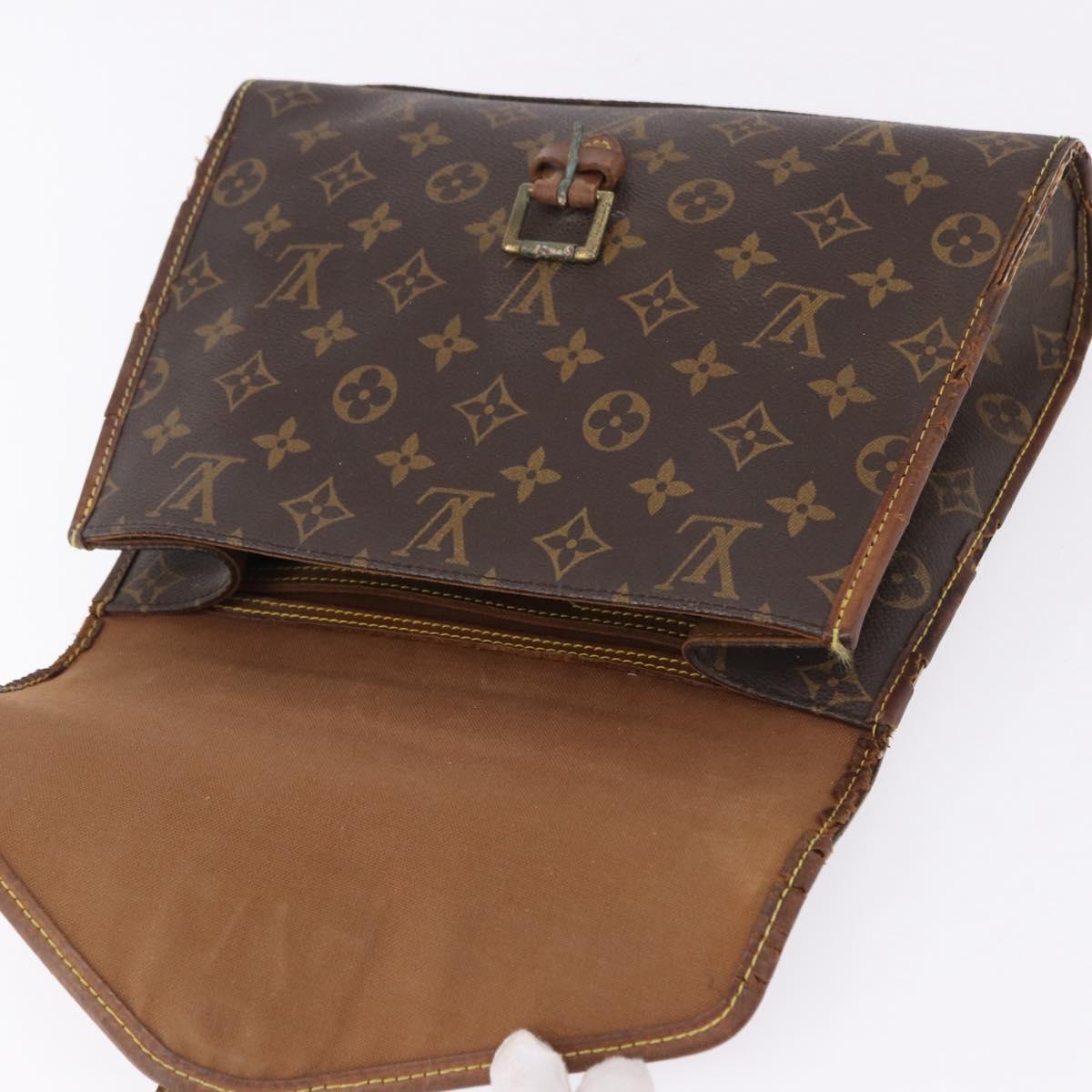 LOUIS VUITTON Monogram Bel Air Hand Bag 2way M51122 LV Auth 192978