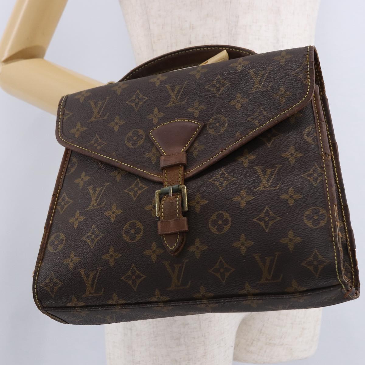 LOUIS VUITTON Monogram Bel Air Hand Bag 2way M51122 LV Auth 192978