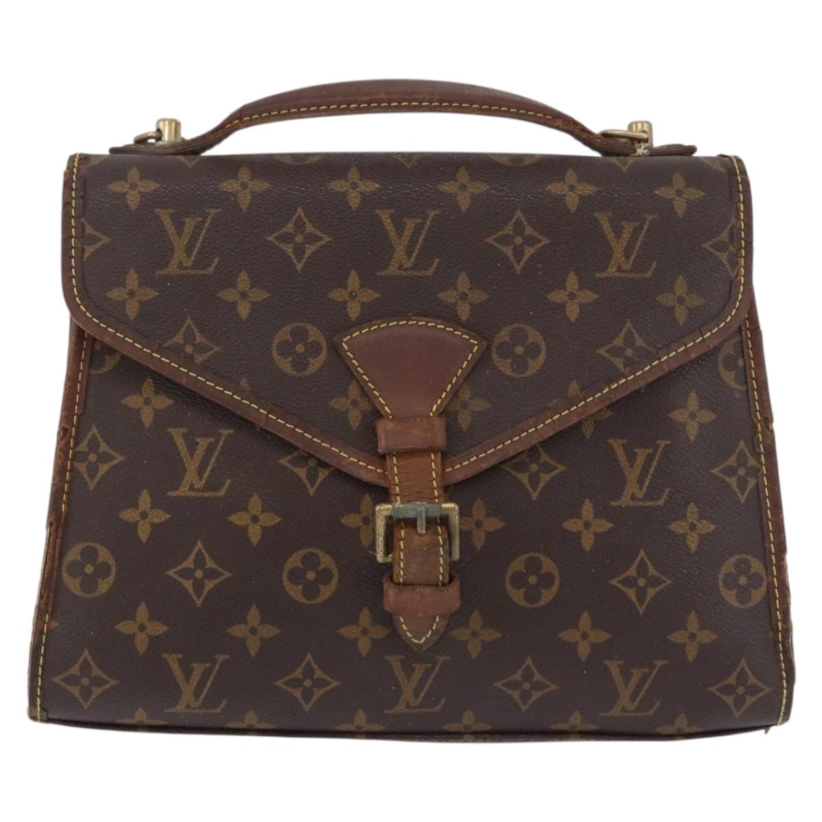 LOUIS VUITTON Monogram Bel Air Hand Bag 2way M51122 LV Auth 192978